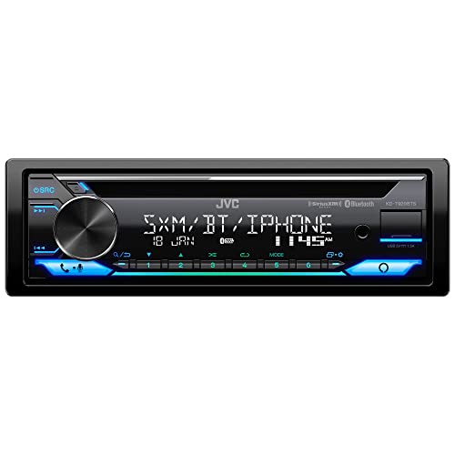 JVC KD-T920BTS Car Stereo with Bluetooth, Front USB, AUX, Amazon Alexa, SiriusXM Radio Ready, Hi-Power Amplifier JVC KD-T920BTS Car Stereo with Bluetooth, Front USB, AUX, Amazon Alexa, SiriusXM Radio Ready, Hi-Power Amplifier